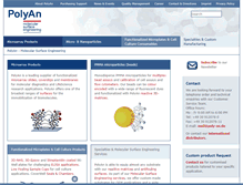 Tablet Screenshot of poly-an.de